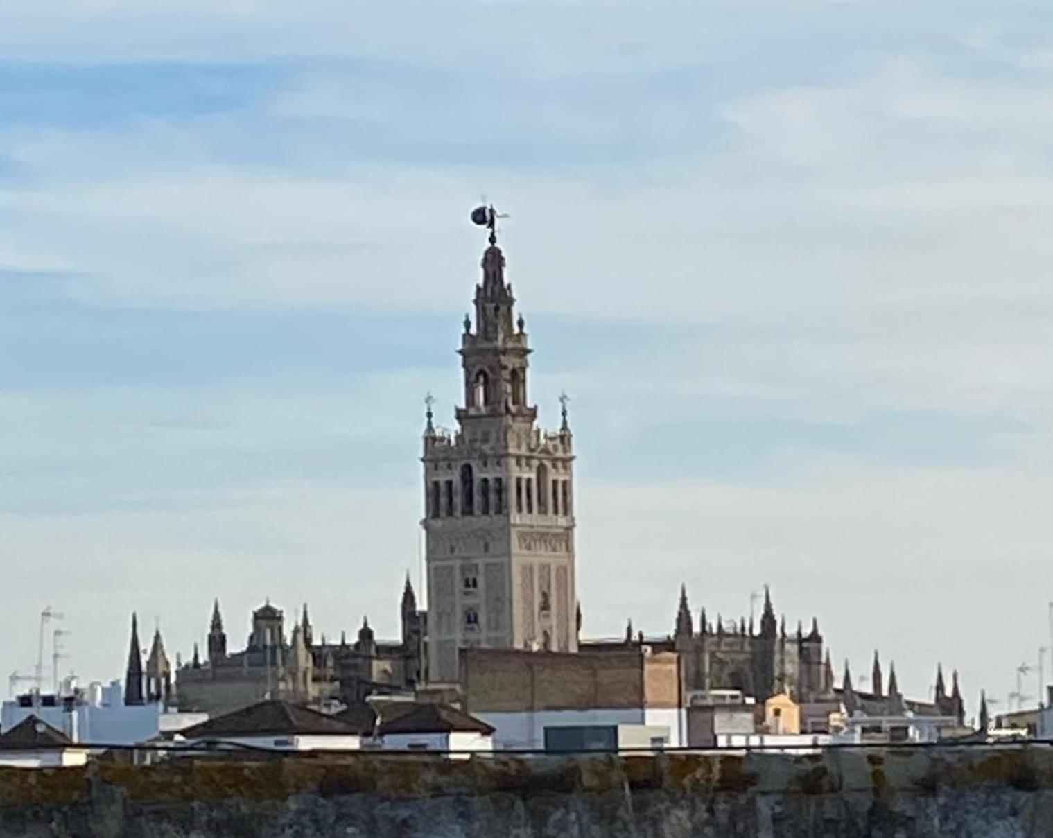 Apartamento Atico Caleria Con Vistas A La Giralda Sevilla Exterior foto